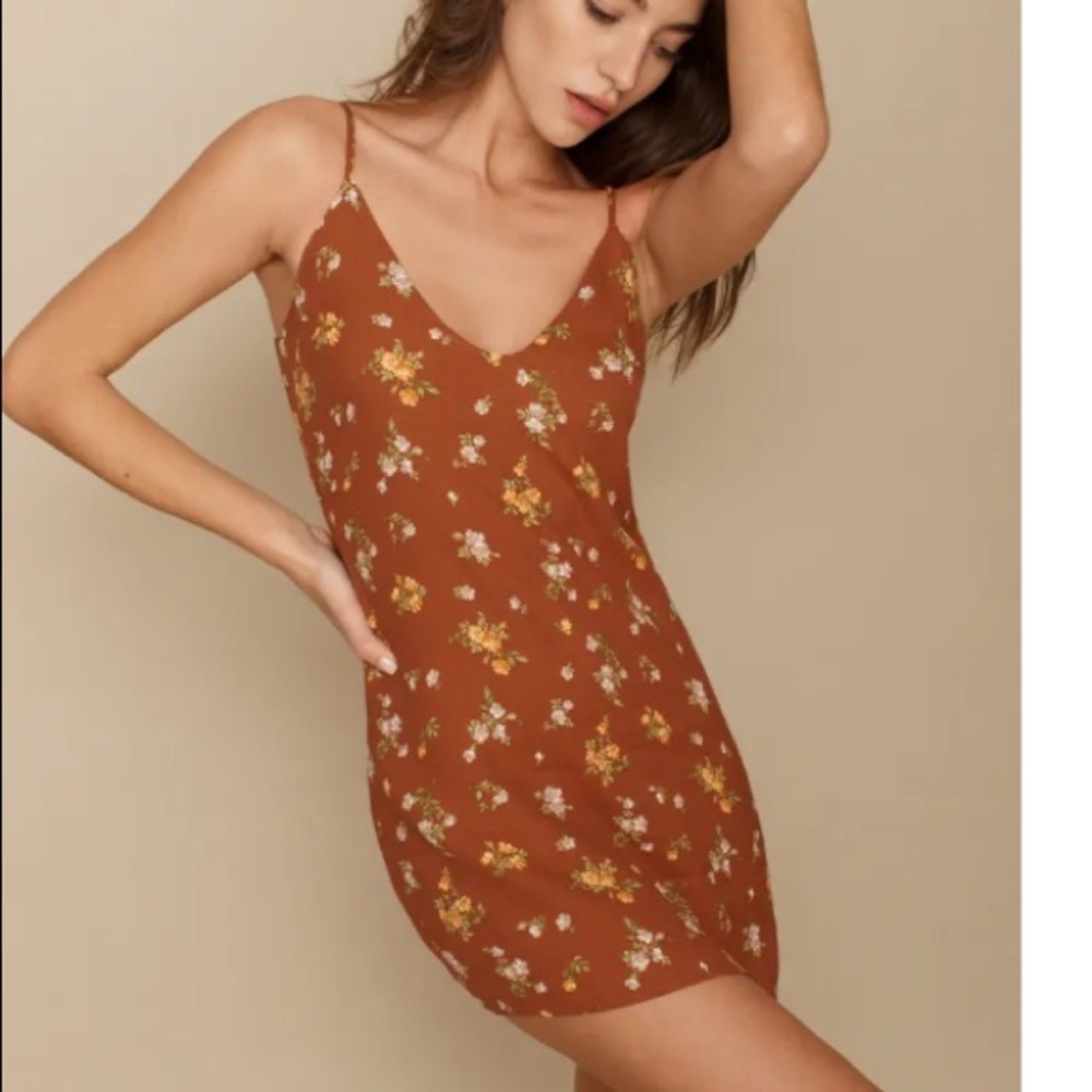 NWT Reformation Ventura Slip Sundress